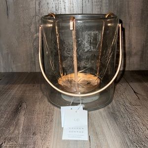 Lauren Conrad large glass candleholder